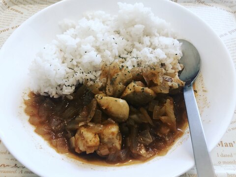 【簡単】スパイスから作るヘルシーカレー